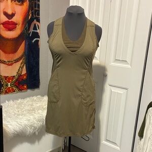 Army Green Foxy Adventure Dress